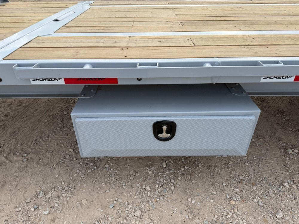 28' Horizon FTS Gooseneck Hydraulic Deckover Tilt Trailer - 10K Axles 015109 - Stryker Dealership Group