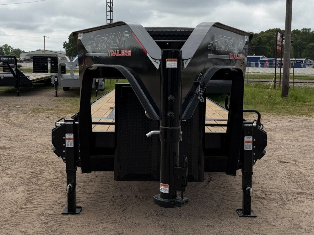 28' Horizon FTS Gooseneck Hydraulic Deckover Tilt Trailer - 10K Axles 016529 - Stryker Dealership Group