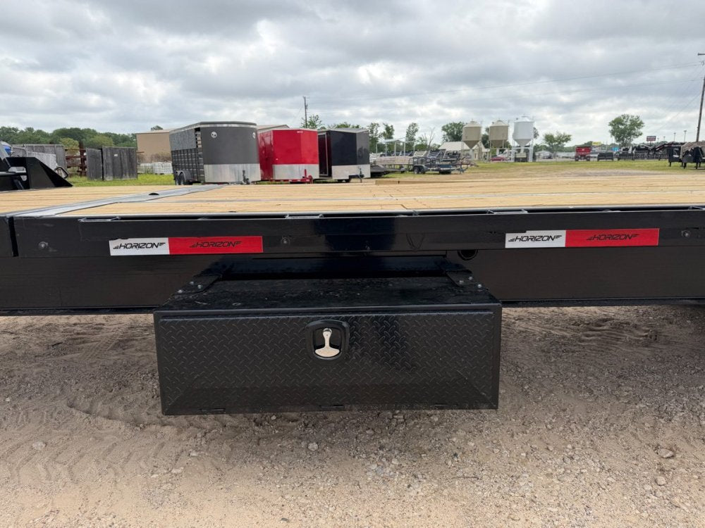28' Horizon FTS Gooseneck Hydraulic Deckover Tilt Trailer - 10K Axles 016529 - Stryker Dealership Group