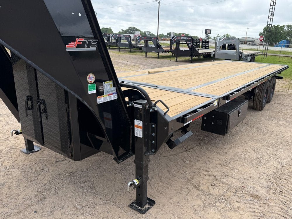 28' Horizon FTS Gooseneck Hydraulic Deckover Tilt Trailer - 10K Axles 016529 - Stryker Dealership Group