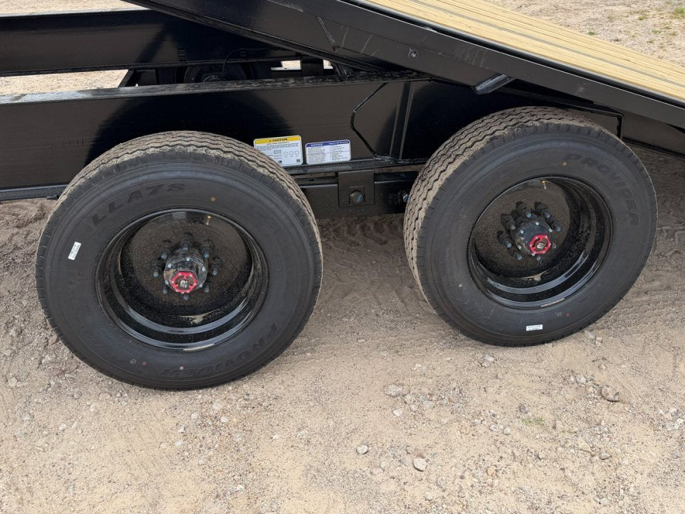 28' Horizon FTS Gooseneck Hydraulic Deckover Tilt Trailer - 10K Axles 016529 - Stryker Dealership Group