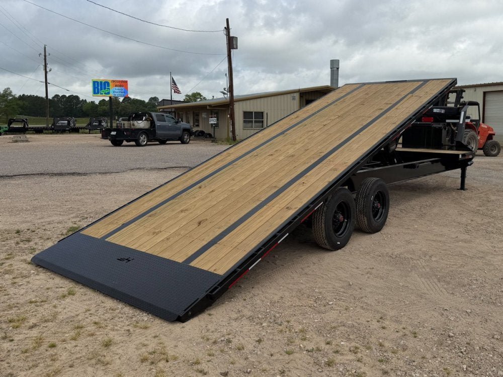 28' Horizon FTS Gooseneck Hydraulic Deckover Tilt Trailer - 10K Axles 016529 - Stryker Dealership Group