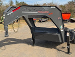 28' Horizon FTS Gooseneck Hydraulic Deckover Tilt Trailer - 10K Axles 15106 - Stryker Dealership Group