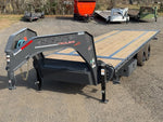 28' Horizon FTS Gooseneck Hydraulic Deckover Tilt Trailer - 10K Axles 15107 - Stryker Dealership Group