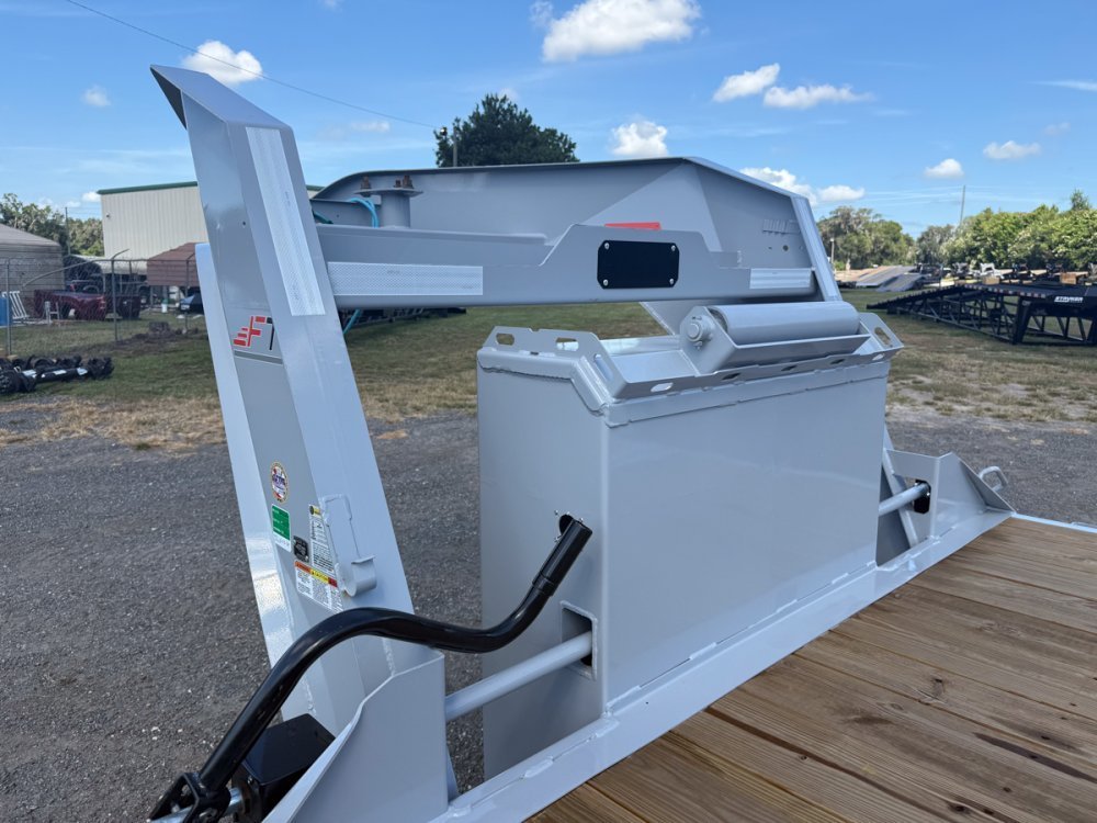 28' Horizon FTS Gooseneck Hydraulic Deckover Tilt Trailer - (2) 10K Axles 016534 - Stryker Dealership Group