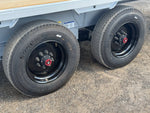 28' Horizon FTS Gooseneck Hydraulic Deckover Tilt Trailer - (2) 10K Axles 016534 - Stryker Dealership Group