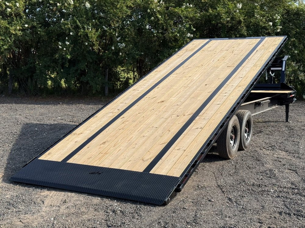 28' FTS Hydraulic Deckover Partial TIlt 8K Axles - Equipment Tilt/Equipment Trailers - Stryker Dealership Group
