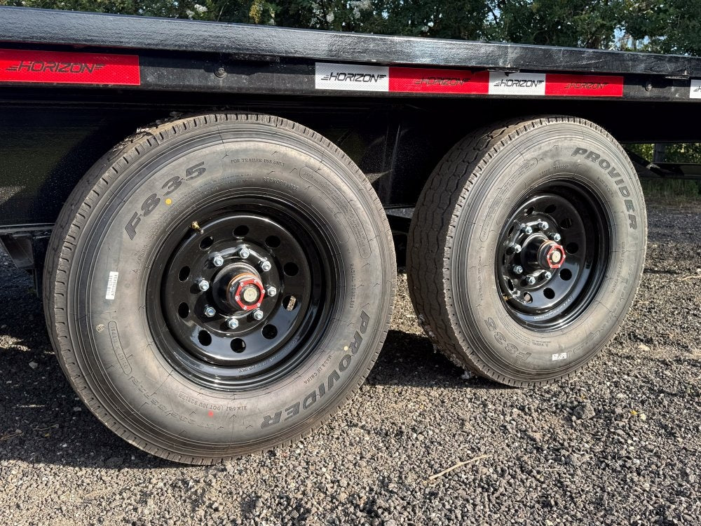 28' FTS Hydraulic Deckover Partial TIlt 8K Axles - Equipment Tilt/Equipment Trailers - Stryker Dealership Group