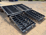 36' Horizon FTZ Gooseneck Hotshot Non-CDL Deckover Trailer Mega Ramps - (2) 7k Axles 16234