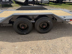 22' Horizon HET Bumper Pull Equipment Tilt Trailer Drive Over Fenders - (2) 10K Axles 15468