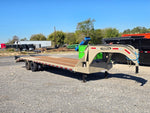 30' DKO Gooseneck Deckover 25' + 5' Mega Ramps (2) 10K Axles 10431 - Stryker Dealership Group