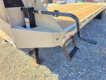 30' DKO Gooseneck Deckover 25' + 5' Mega Ramps (2) 10K Axles 10431 - Stryker Dealership Group