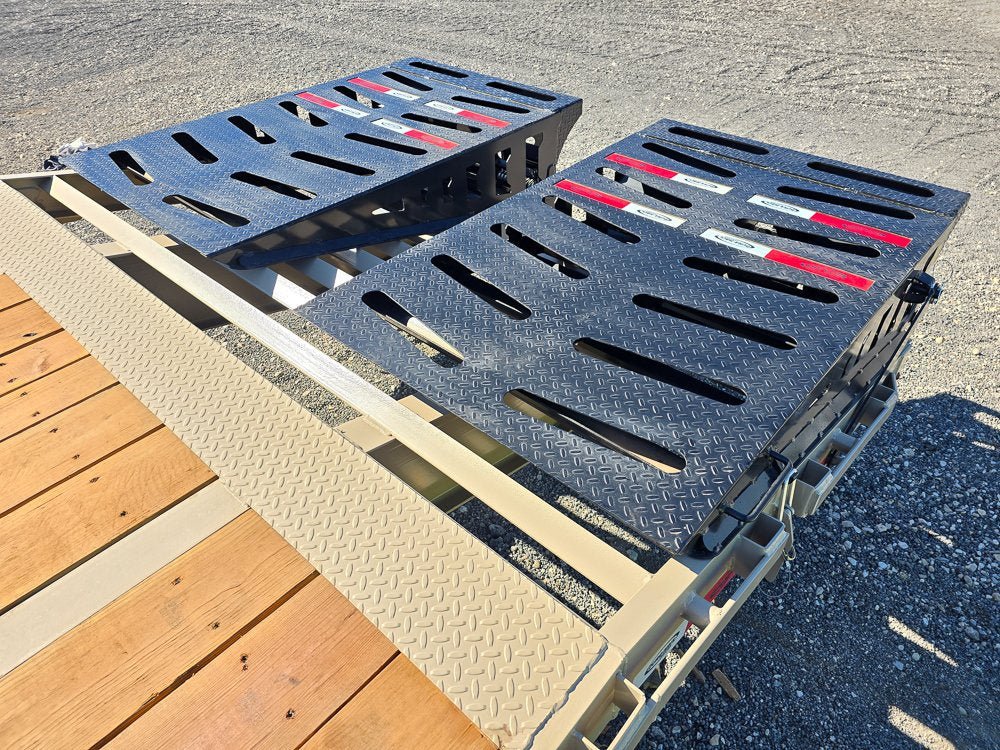 30' DKO Gooseneck Deckover 25' + 5' Mega Ramps (2) 10K Axles 10431 - Stryker Dealership Group