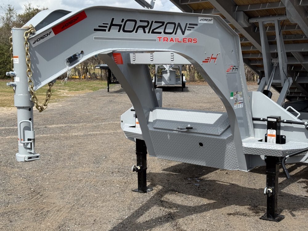 30' Horizon FFH Gooseneck Deckover Full Tilt Trailer - (2) 12K Axles 012391 - Stryker Dealership Group