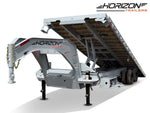 30' Horizon FFH Gooseneck Deckover Full Tilt Trailer - (2) 12k Axles 12391 - Stryker Dealership Group