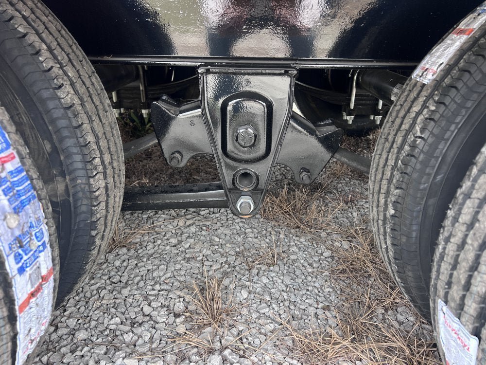 30' Iron Bull FLG Gooseneck Deckover Trailer Mega Ramps - (2) 10,000 lb Axles 914366 - Stryker Dealership Group