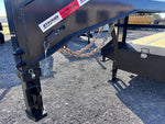 30' Stryker Gooseneck Dual Wheel Deckover Trailer Mega Ramps - (2) 12K Axles 3781 - Stryker Dealership Group