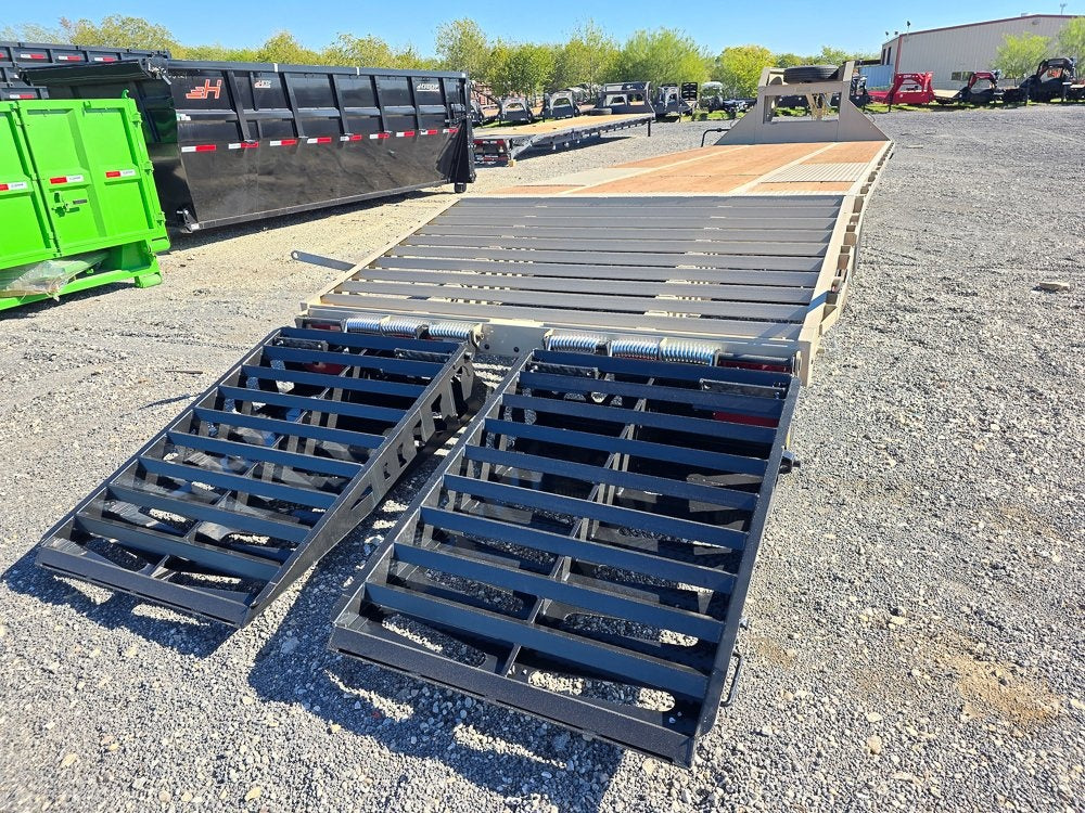 30' DKO Gooseneck Deckover 25' + 5' Mega Ramps (2) 10K Axles - Dual Wheel Deckover/DO 10K MR DW - Stryker Dealership Group