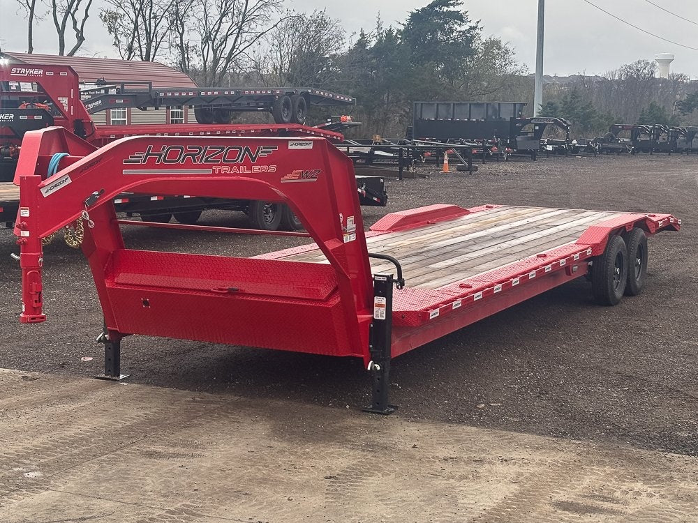 30' EWZ Gooseneck Equipment Hauler 7k Axles - Equipment Trailers - Stryker Dealership Group