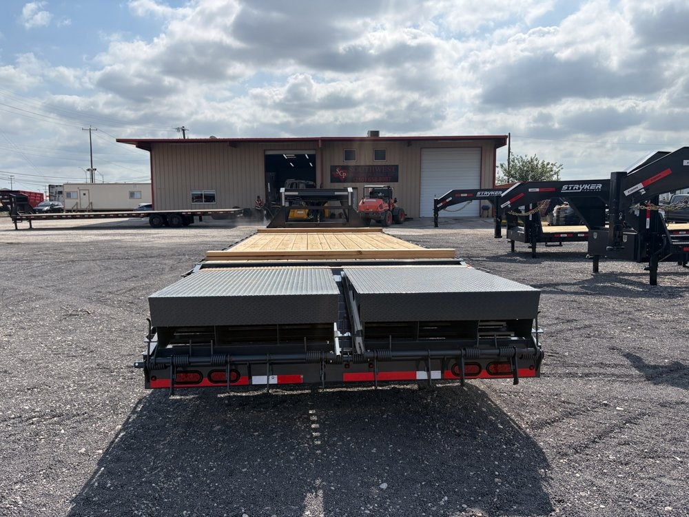 30' FS Gooseneck Mega Ramps 7k Axles 14 Ply Tires - Hotshot Non-CDL/DO 7K MR - Stryker Dealership Group