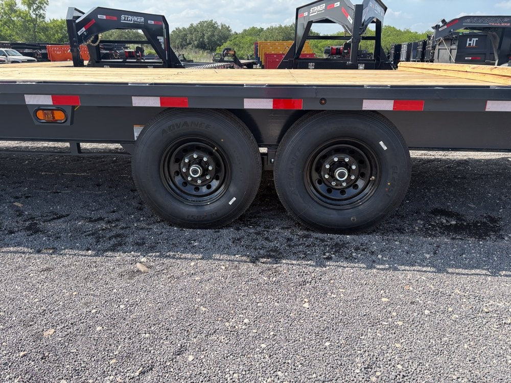 30' FS Gooseneck Mega Ramps 7k Axles 14 Ply Tires - Hotshot Non-CDL/DO 7K MR - Stryker Dealership Group