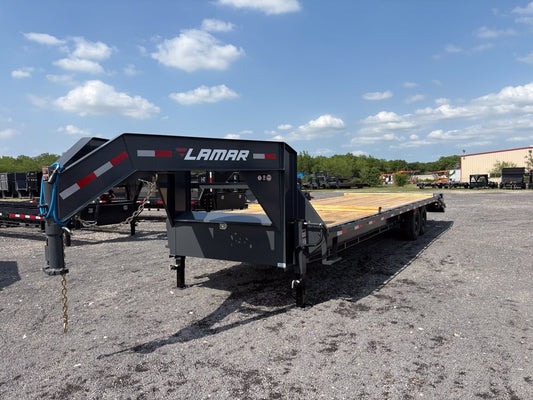 30' FS Gooseneck Mega Ramps 7k Axles 14 Ply Tires - Hotshot Non-CDL/DO 7K MR - Stryker Dealership Group
