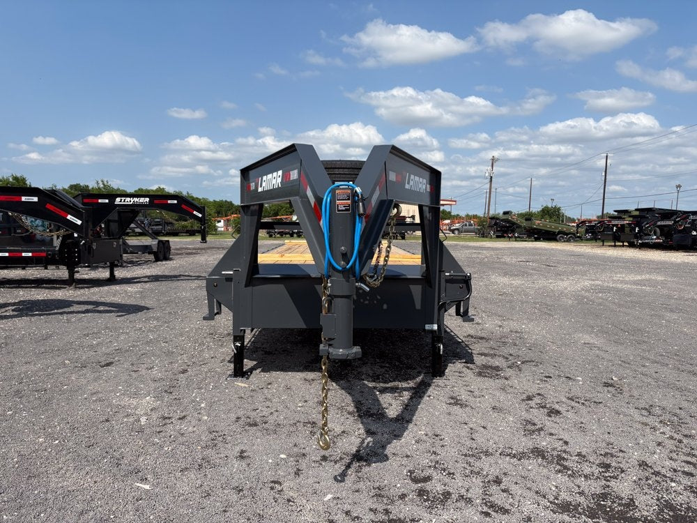 30' FS Gooseneck Mega Ramps 7k Axles 14 Ply Tires - Hotshot Non-CDL/DO 7K MR - Stryker Dealership Group