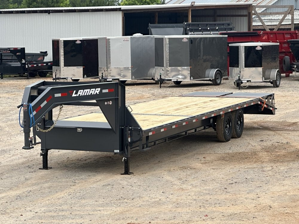 30' FS Gooseneck Mega Ramps 7k Axles 14 Ply Tires - 7K MR/Deckover Trailers - Stryker Dealership Group