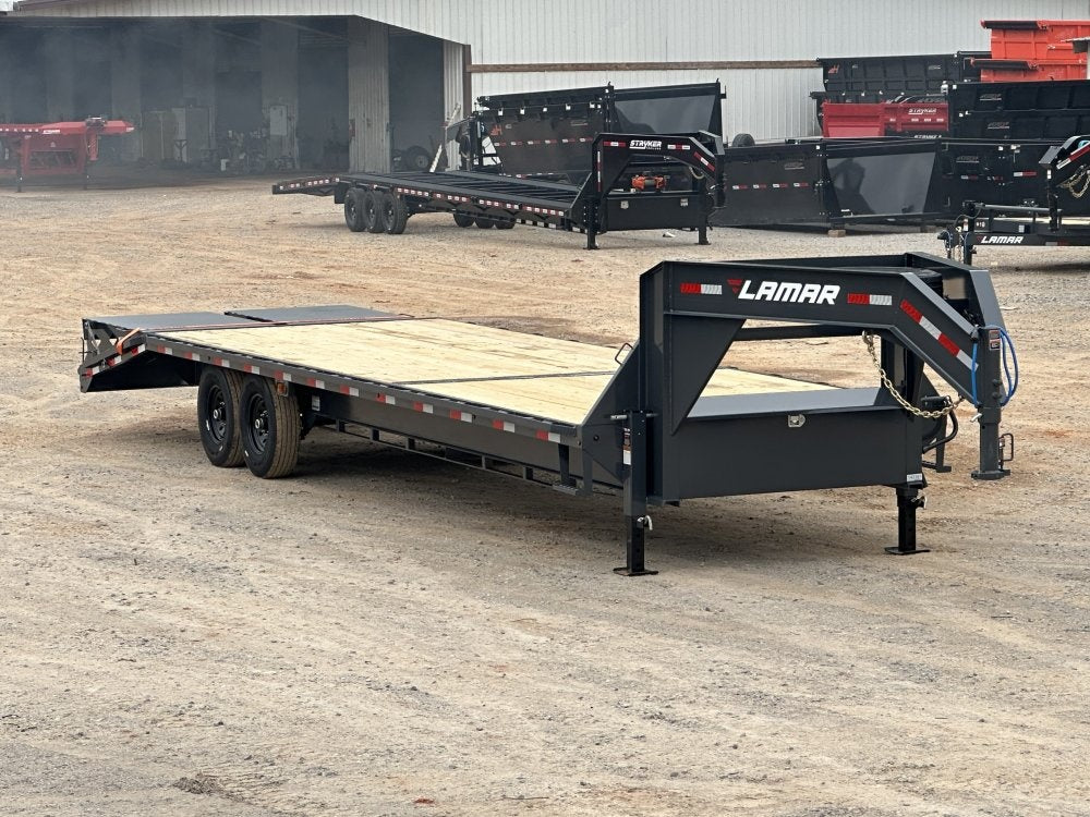 30' FS Gooseneck Mega Ramps 7k Axles 14 Ply Tires - 7K MR/Deckover Trailers - Stryker Dealership Group