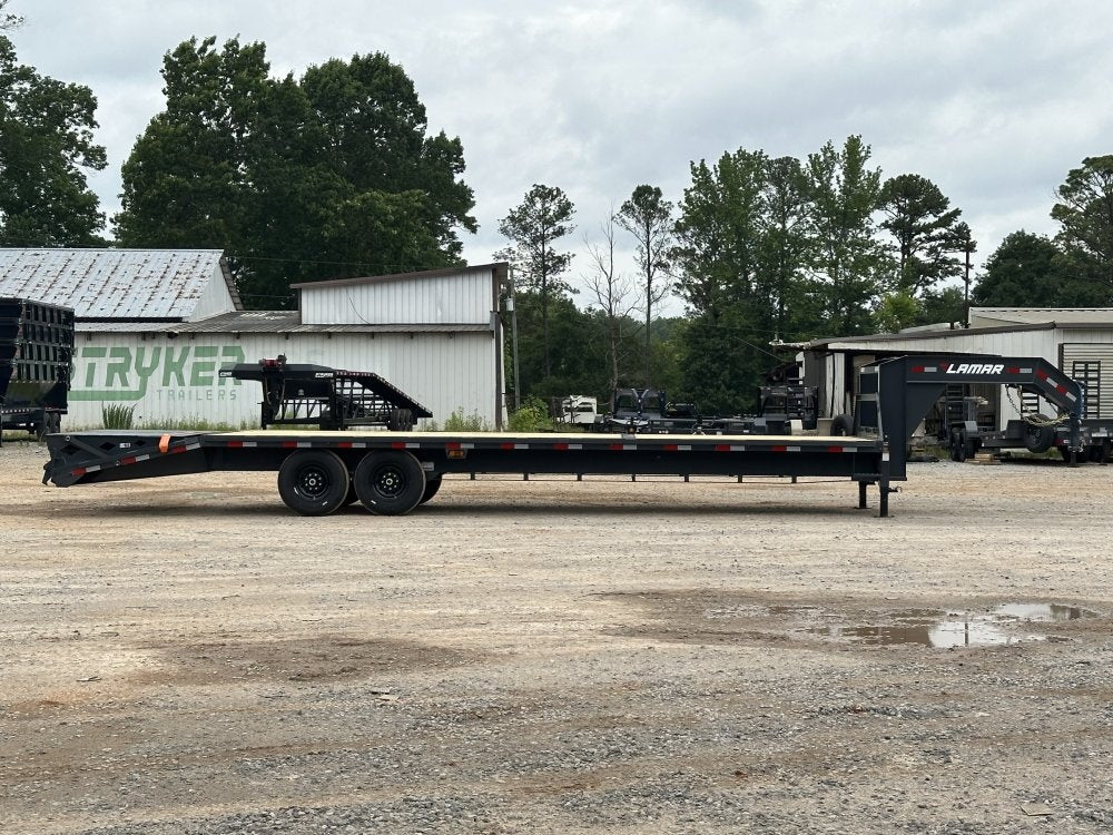 30' FS Gooseneck Mega Ramps 7k Axles 14 Ply Tires - 7K MR/Deckover Trailers - Stryker Dealership Group