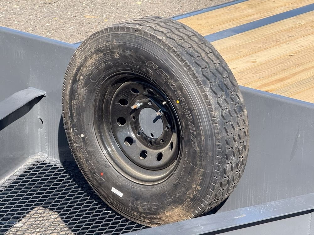30' FTZ Pintle Hitch (2) 7k Axles Mega Ramps Ratchet Slide Track - Equipment Trailers - Stryker Dealership Group