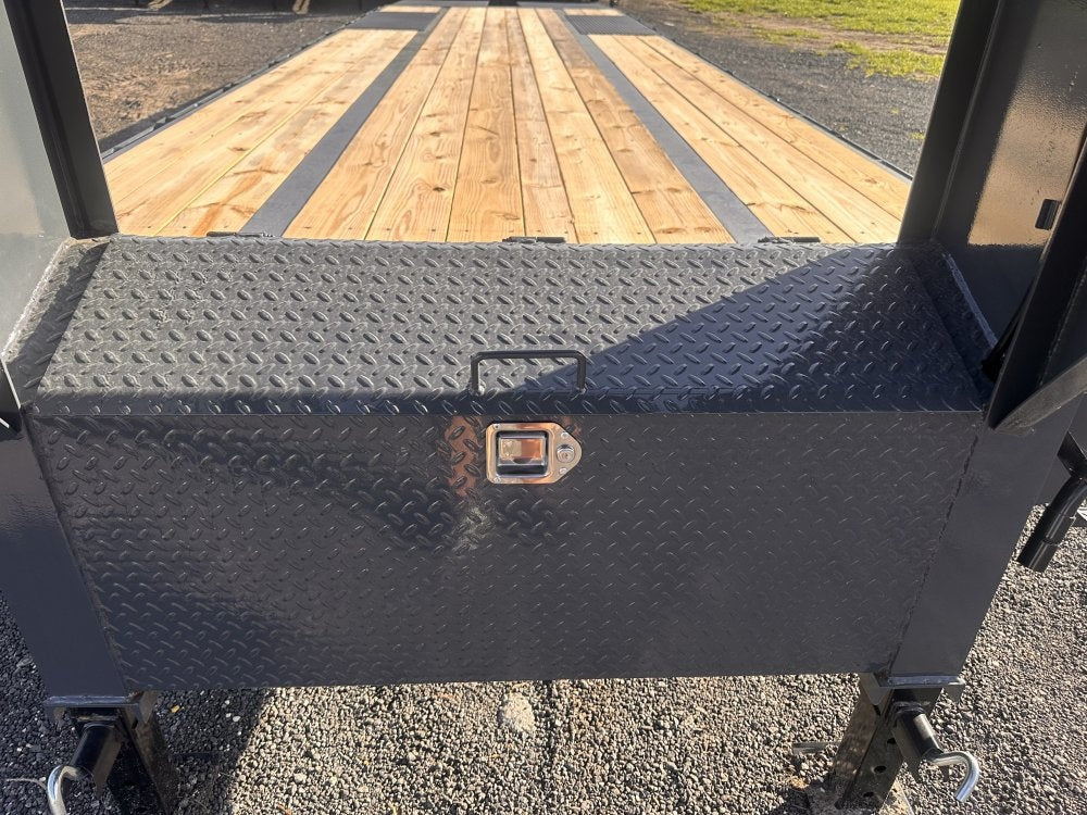 30' HD Gooseneck Deckover (2) 10K Axles, Mega Ramps - 10K MR DW/Deckover Trailers - Stryker Dealership Group