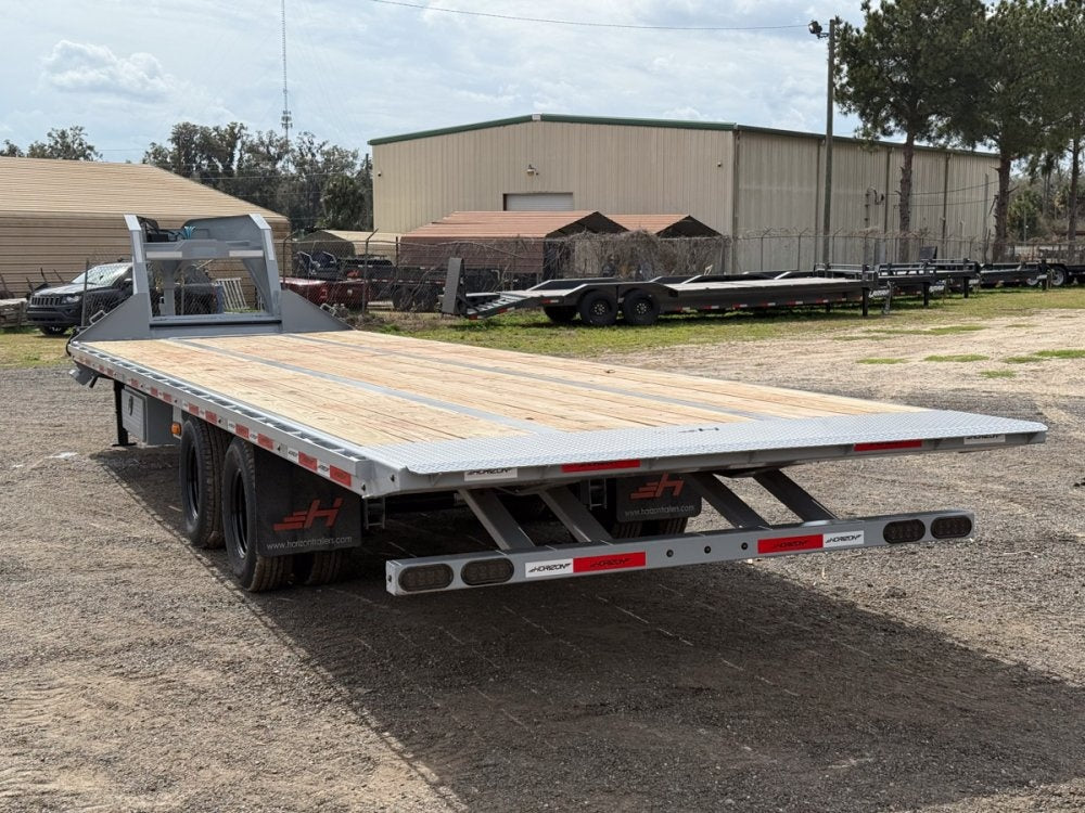 30' Horizon FFH Gooseneck Deckover Full Tilt Trailer - (2) 12k Axles - Deckover Tilt - Deckover Trailers - Stryker Dealership Group