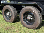 Horizon 20' HRD GN Roll off Bundle (2) 10k Axles + 3 Bins w/ 4' Walls 014976