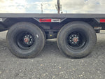 32' DKO Gooseneck Deckover 27' + 5' Mega Ramps (2) 12K Axles 011355 - Stryker Dealership Group