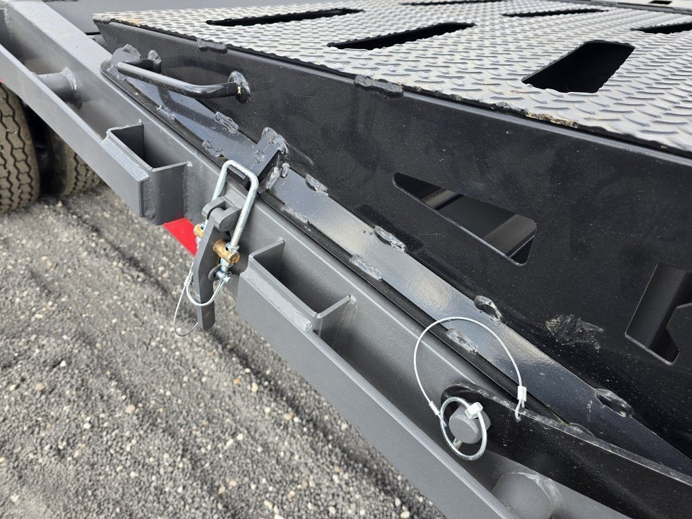 32' DKO Gooseneck Deckover 27' + 5' Mega Ramps (2) 12K Axles 011358 - Stryker Dealership Group