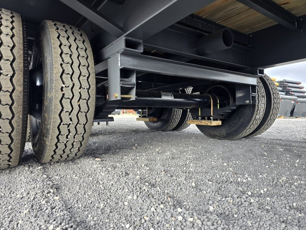 32' DKO Gooseneck Deckover 27' + 5' Mega Ramps (2) 12K Axles 011358 - Stryker Dealership Group