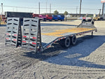 32' DKO Gooseneck Deckover 27' + 5' Mega Ramps (2) 12K Axles 11354 - Stryker Dealership Group