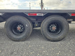 32' DKO Gooseneck Deckover 27' + 5' Mega Ramps (2) 12K Axles 11358 - Stryker Dealership Group