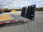 32' Dura-Hual DKO Gooseneck Dual Wheel Deckover Trailer Mega Ramps - (2) 12K Axles 011360 - Stryker Dealership Group