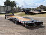 32' Dura-Hual EKH Gooseneck Equipment Trailer Drive Over Fenders Mega Ramps - (2) 10K Axles 010795 - Stryker Dealership Group