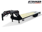 32' Stryker Gooseneck (2) 12K Axles Mega Ramps Dual Wheels 003783 - Stryker Dealership Group