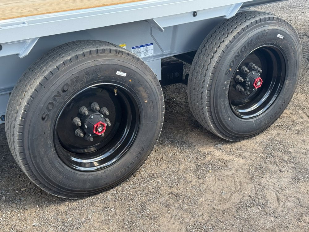 28' Horizon FTS Gooseneck Hydraulic Deckover Tilt Trailer - (2) 10K Axles 016534