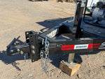 1500 Gallon Water Tank Trailer with Pump and Hose 004958