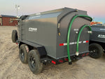 1500 Gallon Water Tank Trailer with Pump and Hose 004958