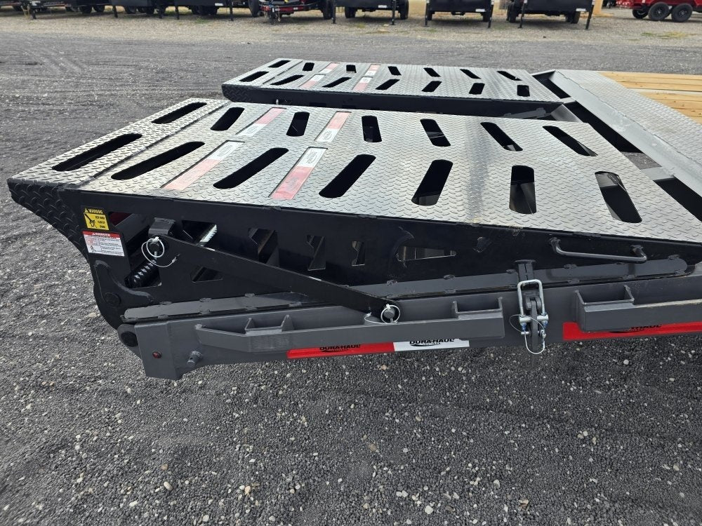 32' DKO Gooseneck Deckover 27' + 5' Mega Ramps (2) 12K Axles - Dual Wheel Deckover/DO 12K MR - Stryker Dealership Group