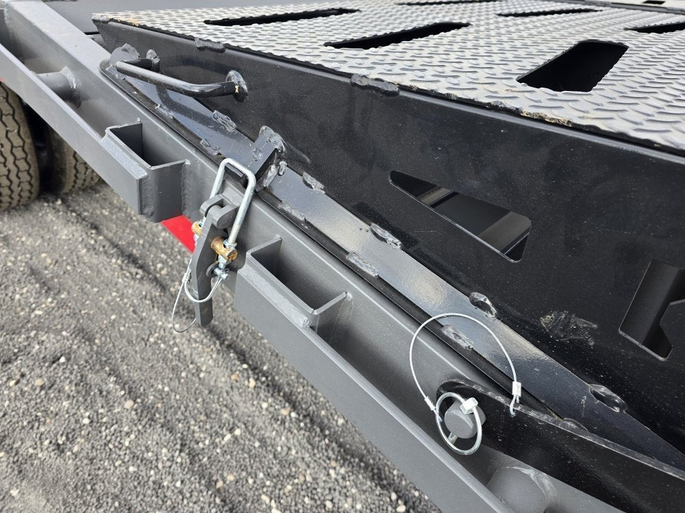 32' DKO Gooseneck Deckover 27' + 5' Mega Ramps (2) 12K Axles - Dual Wheel Deckover/DO 12K MR - Stryker Dealership Group