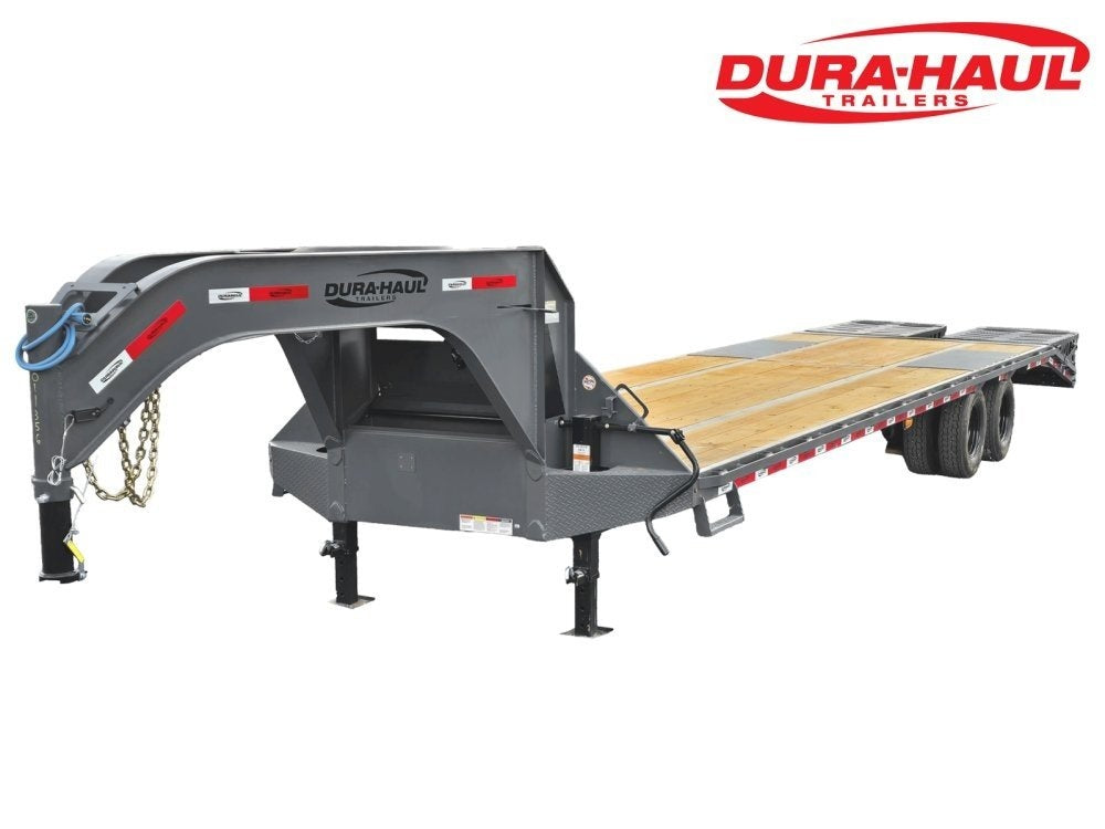 32' DKO Gooseneck Deckover 27' + 5' Mega Ramps (2) 12K Axles - Dual Wheel Deckover/DO 12K MR - Stryker Dealership Group