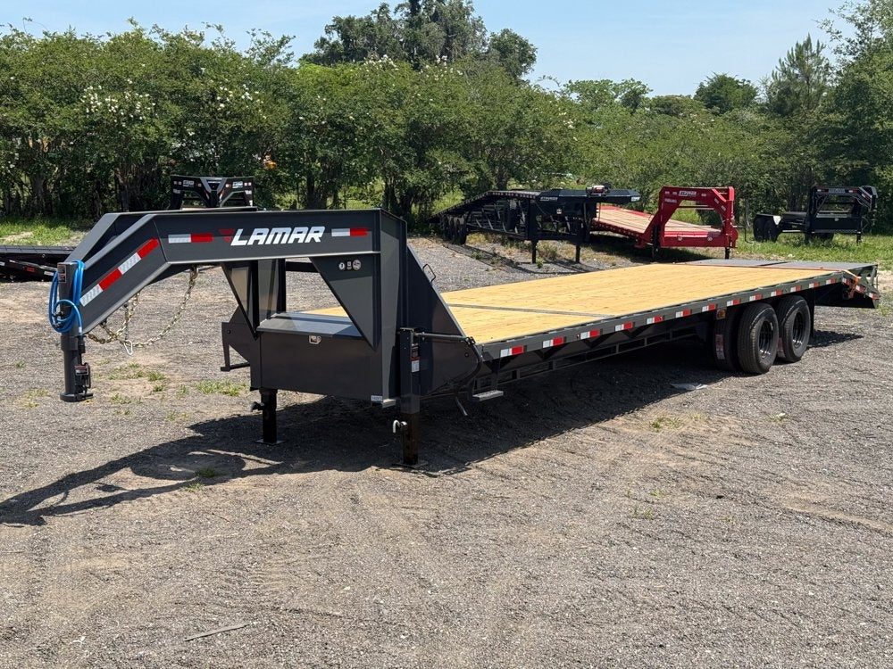 32' FD Gooseneck Mega Ramps 12k Axles Rhino Ramps - 12K MR/Deckover Trailers - Stryker Dealership Group