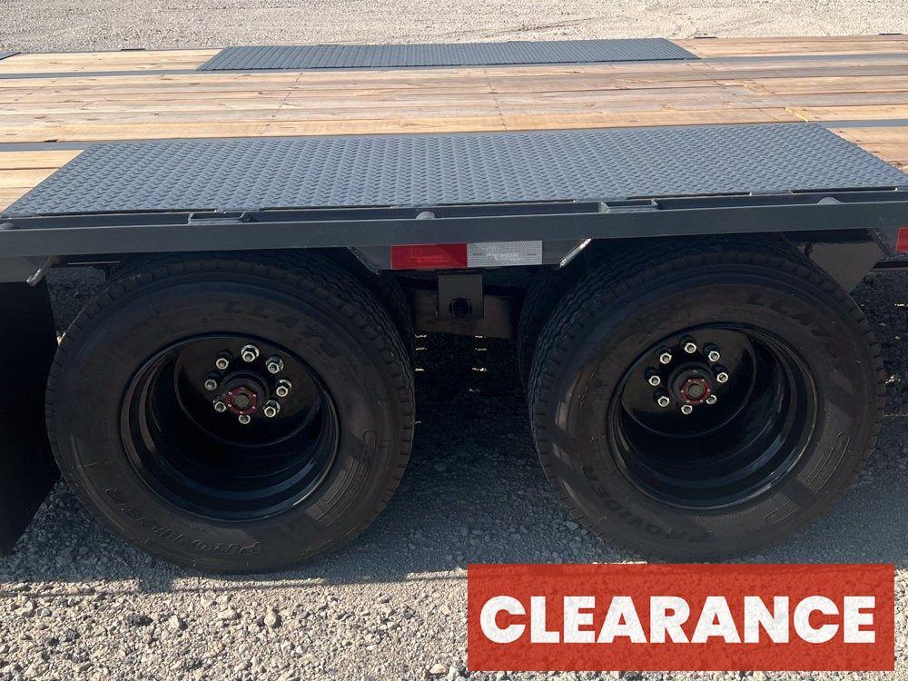 32' Gooseneck (2) 10k Dually Axles, Mega Ramps - Dual Wheel Deckover/DO 10K MR DW - Stryker Dealership Group